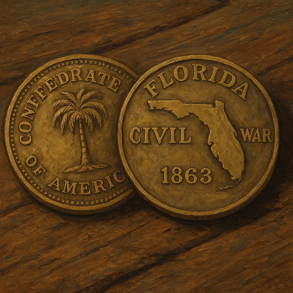 Cover image for Florida Gold Dollars: Rarity, History & Value